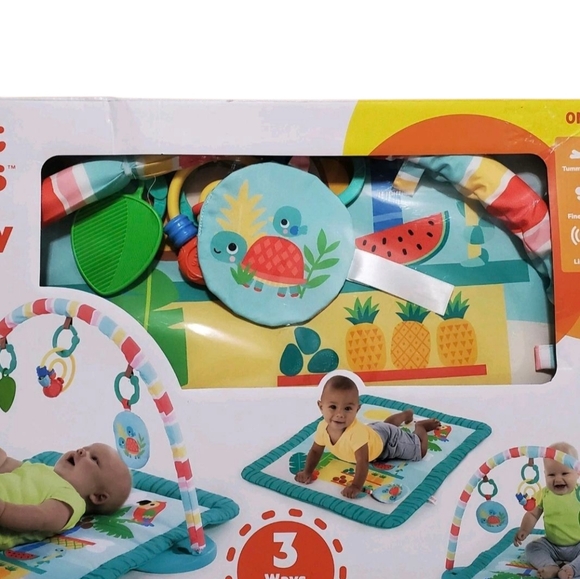 Bright Starts Tiki Toy Bar Baby Activity Gym & Tummy Time Mat New. - Picture 5 of 13